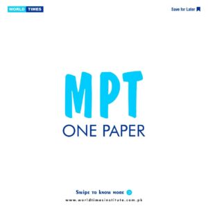 Read more about the article MPT One Paper General Knowledge