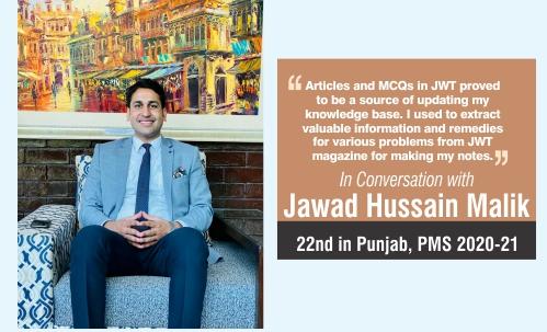 You are currently viewing In Conversation with Jawad Hussain Malik 22nd in Punjab