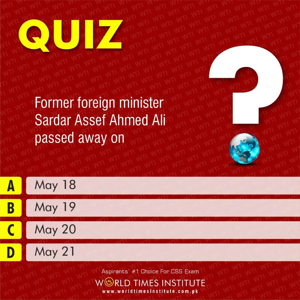 Read more about the article Quiz of the Day 23-07-2022