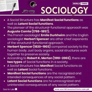 Read more about the article Sociology 16-07-2022
