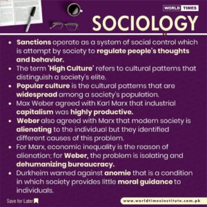Read more about the article Sociology 23-07-2022