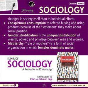 Read more about the article Sociology 29-07-2022