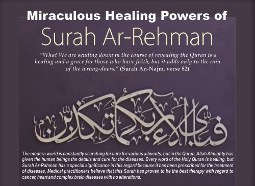 Read more about the article Miraculous Healing Powers of Surah Ar-Rehman
