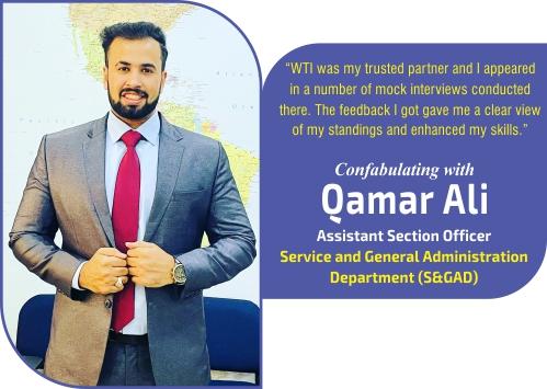 Read more about the article Confabulating with Qamar Ali Assistant Section Officer
