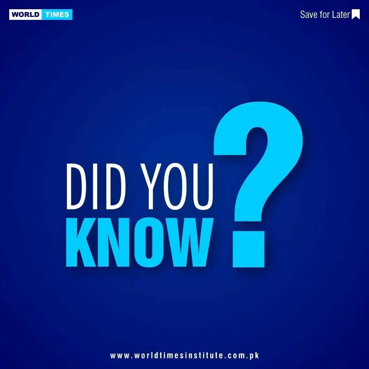 You are currently viewing Did You Know? 17-08-22