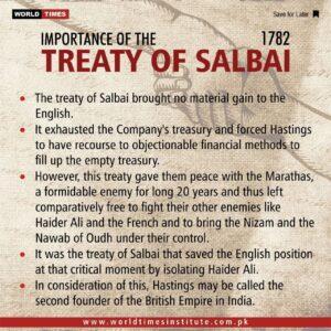 Read more about the article Importance of the TREATY of SALBAI (1782)