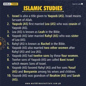 Read more about the article Islamic Studies 27-08-2022
