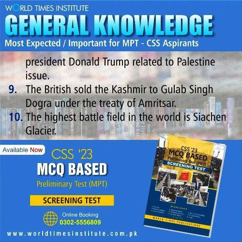 Read more about the article MPT One Paper MCQs General Knowledge 15-08-2022