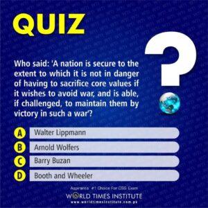 Read more about the article Quiz of The Day 05-08-2022