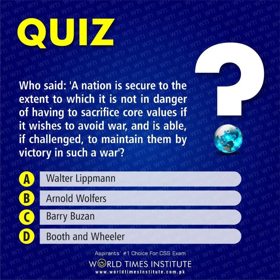 You are currently viewing Quiz of The Day 05-08-2022