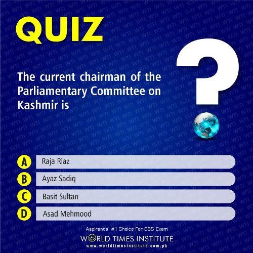 You are currently viewing Quiz of The Day 15-08-2022