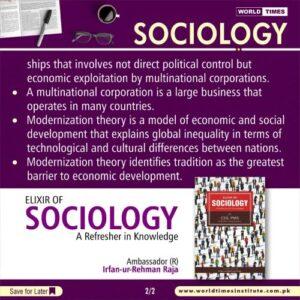 Read more about the article Sociology 30-07-2022