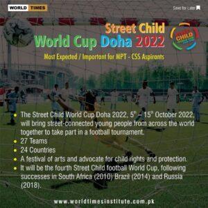 Read more about the article Street Child World Cup Doha 2022