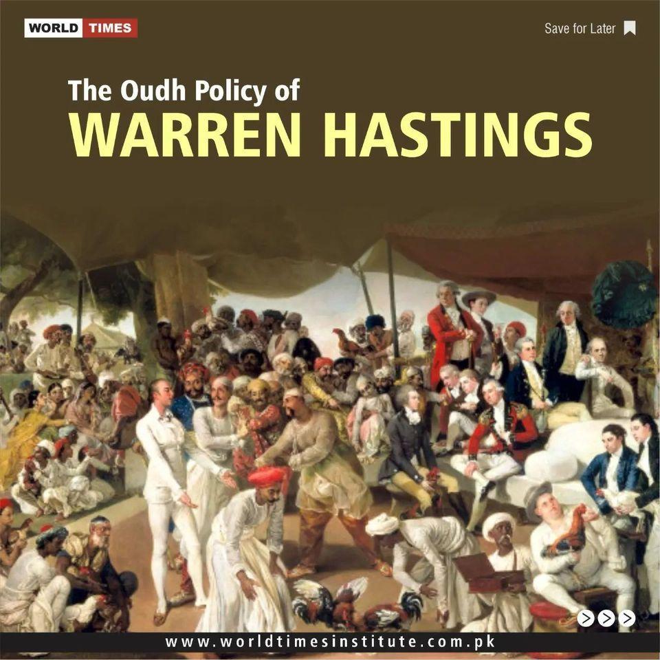 You are currently viewing The Oudh Policy of WARREN HASTINGS