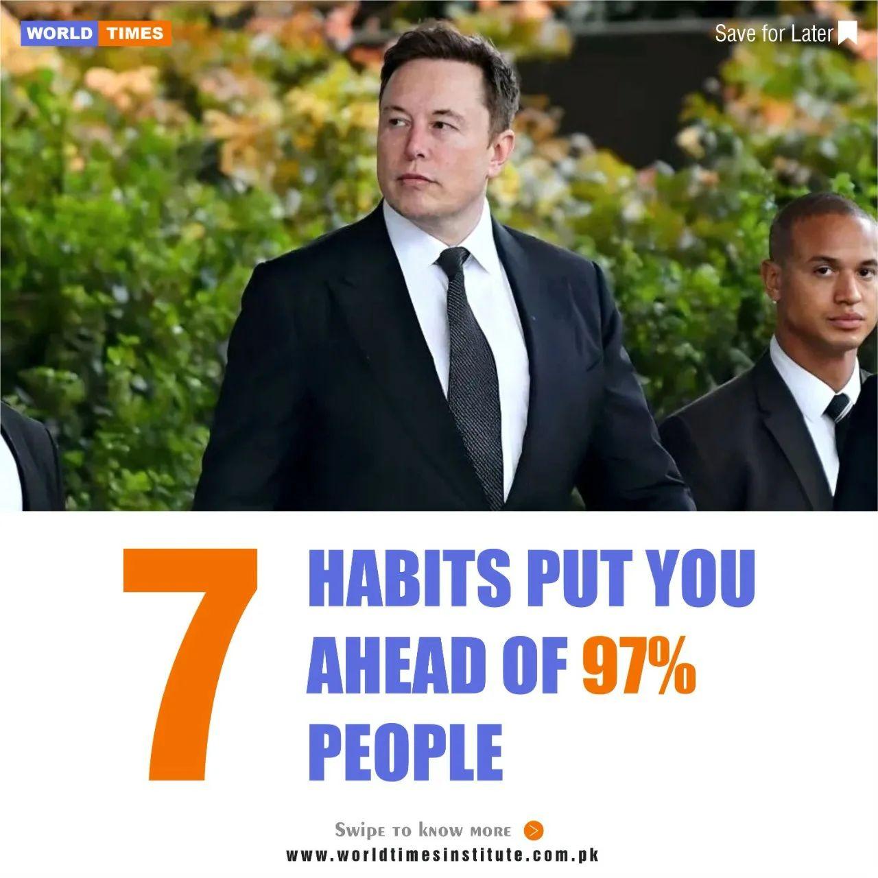 You are currently viewing 7 Habits Put You Ahead of 97% People. 13-09-2022