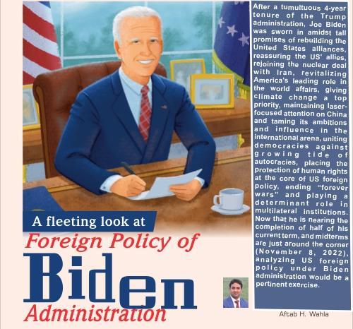 Read more about the article A fleeting look at Foreign Policy of Biden Administration