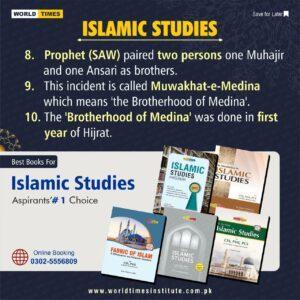 Read more about the article Islamic Studies. 31-08-2022