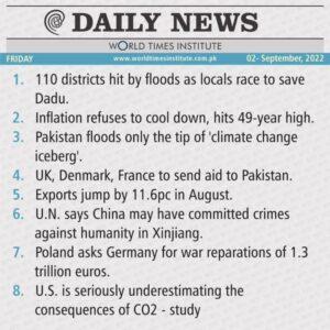 Read more about the article News of the Day. 02-09-2022