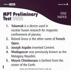 Read more about the article One Paper MCQs 08-09-2022