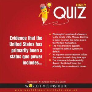 Read more about the article Quiz of the Day! 02-09-2022