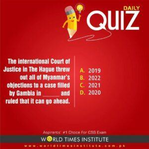 Read more about the article Quiz of the day 24-09-2022