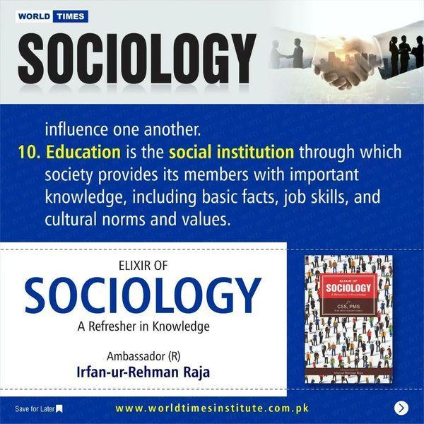 Read more about the article Sociology. 04-09-2022