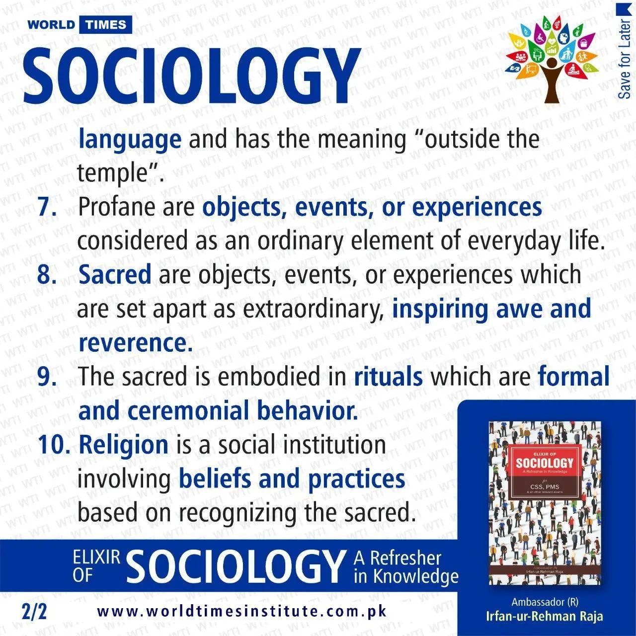 Read more about the article Sociology. 31-08-2022