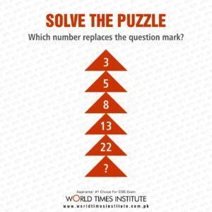 Read more about the article Solve The Puzzle 25-09-2022
