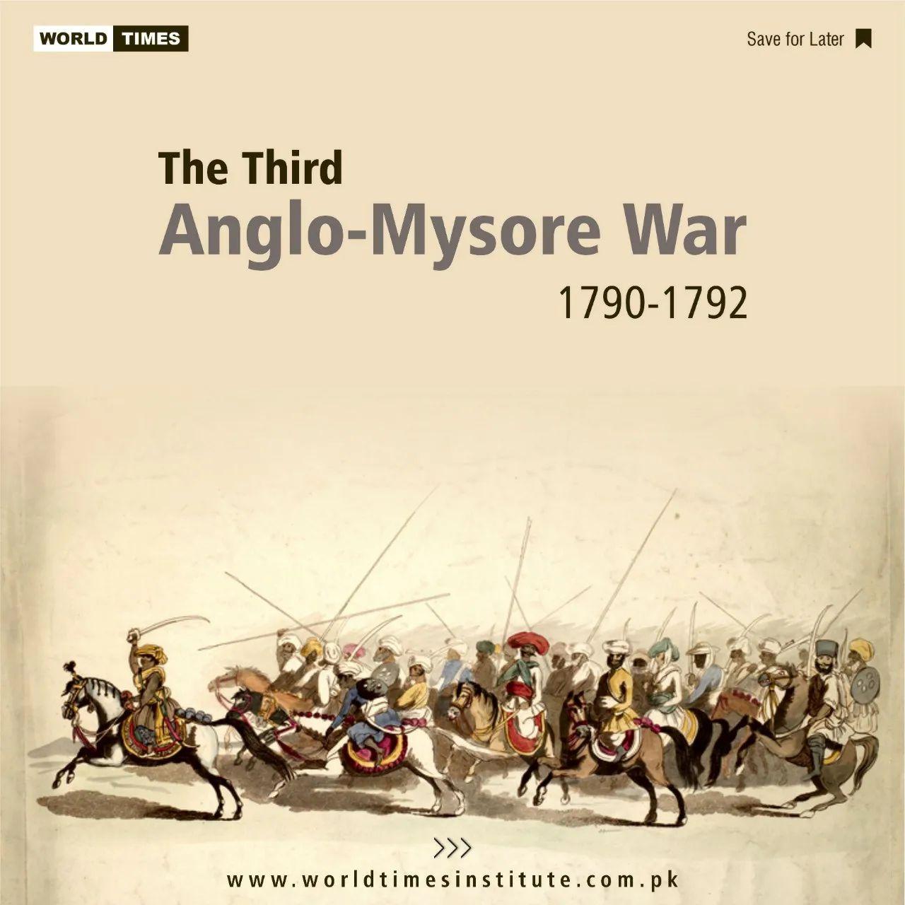 Read more about the article The Third Anglo-Mysore War (1990-1992) 02-09-2022