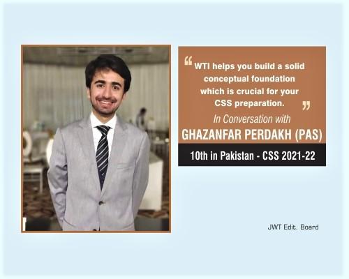 Read more about the article In Conversation with GHAZANFAR PERDAKH (PAS)