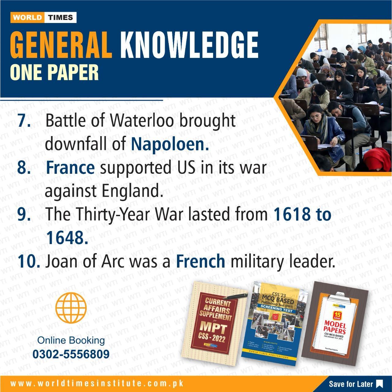 Read more about the article General knowledge (One Paper) 29-10-2022