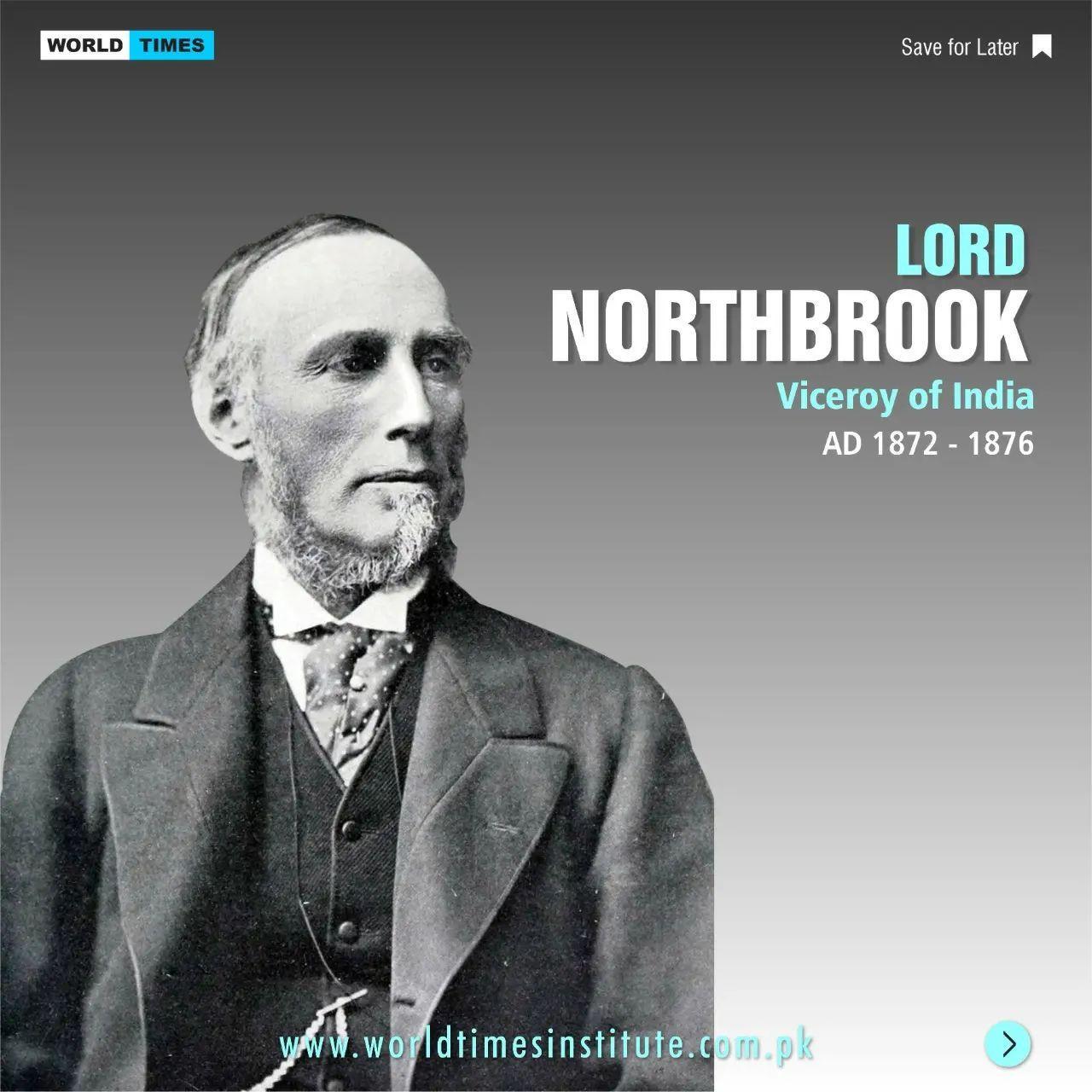 You are currently viewing Lord Northbrook (Viceroy of India) AD 1872 – 1876 29-10-2022