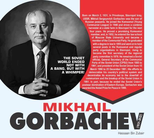 Read more about the article MIKHAIL GORBACHEV