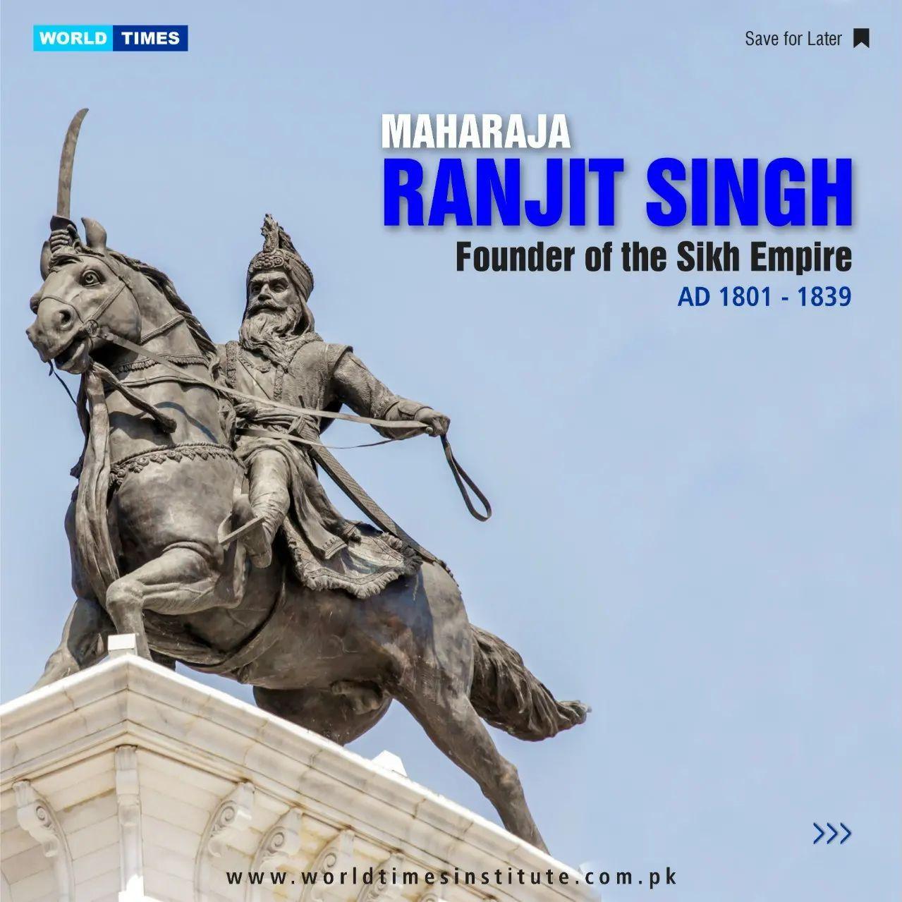 You are currently viewing Maharaja Ranjit Singh 17-10-2022