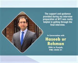 Read more about the article In Conversation with Haseeb ur Rehman 20th in Punjab