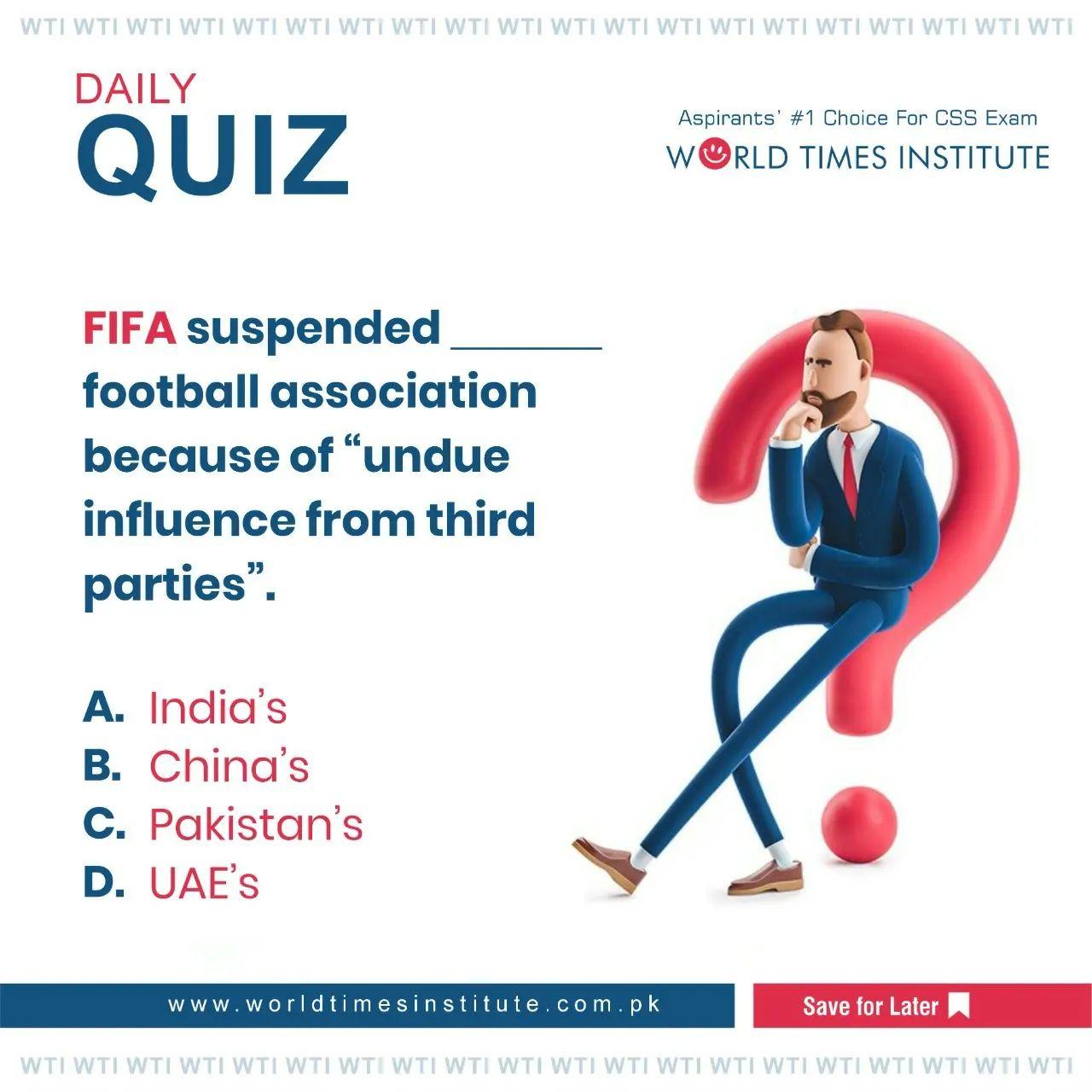 Read more about the article Quiz of the Day! 29-10-2022