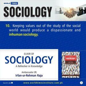Read more about the article Sociology 13-10-2022
