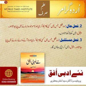 Read more about the article Urdu Grammer. 13-10-2022