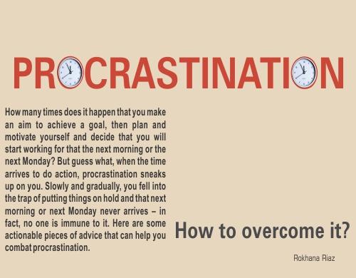 Read more about the article PROCRASTINATION