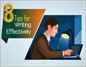 Read more about the article 8 Tips for Writing Effectively