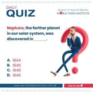 Read more about the article Quiz of the Day! 17-11-2022