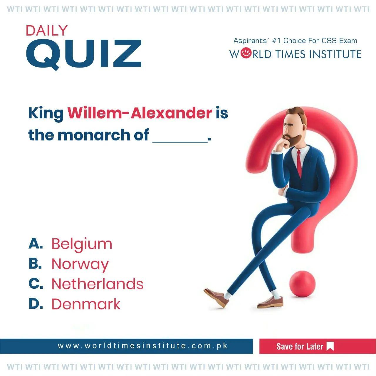 Read more about the article Quiz of the Day! 19-11-2022