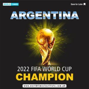 Read more about the article ARGENTINA 2022 FIFA WORLD CUP CHAMPION. 20-12-2022