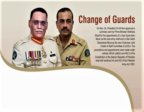 Read more about the article Change of Guards