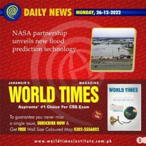 Read more about the article Daily News 26-12-2022