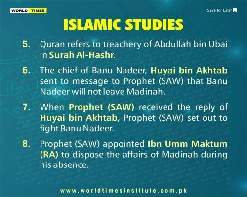 Read more about the article Islamic Studies 16-12-2022
