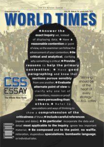 Read more about the article World Times English Jan-2023 Edition