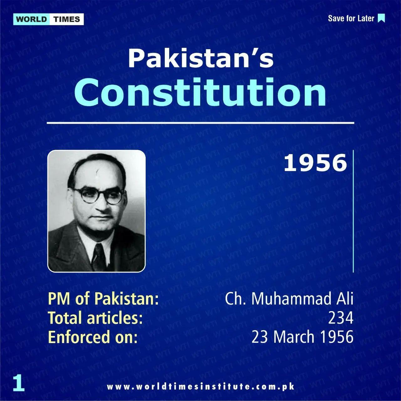 Read more about the article Pakistan’s Constitution. 22-12-2022