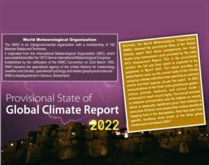Read more about the article Provisional State of Global Climate Report 2022