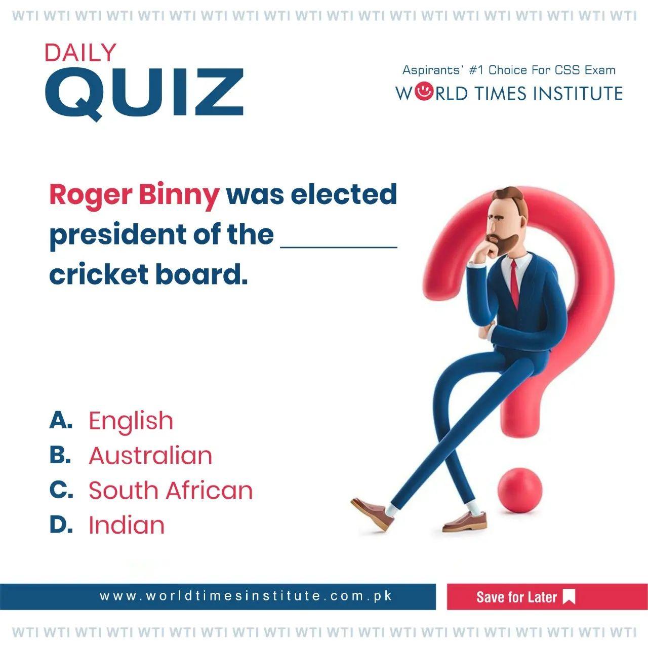 Read more about the article Quiz of the Day! 14-12-2022